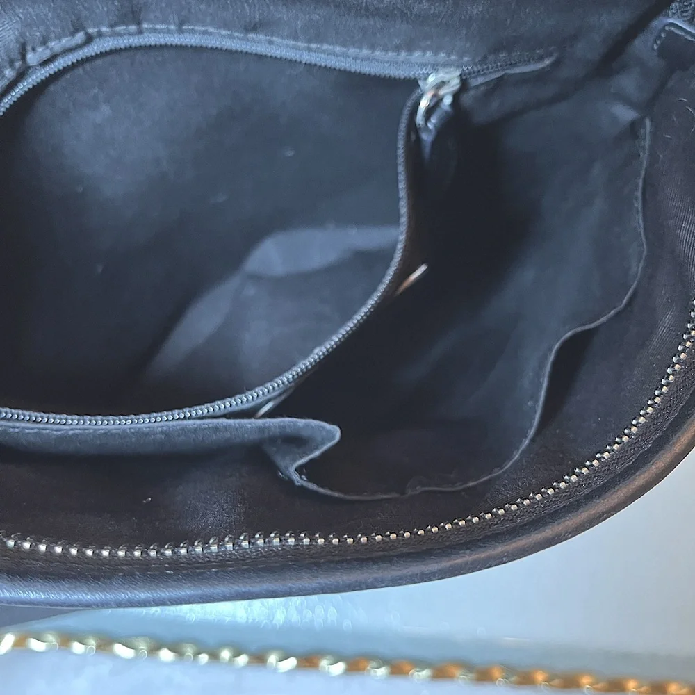 NEW Coach Black Signature Canvas and Leather File Crossbody Handbag - Picture 11 of 15